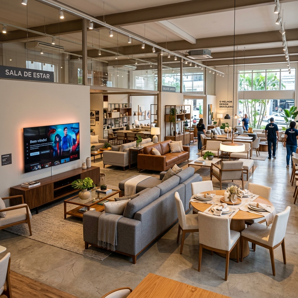 Centro de distribuição e showroom